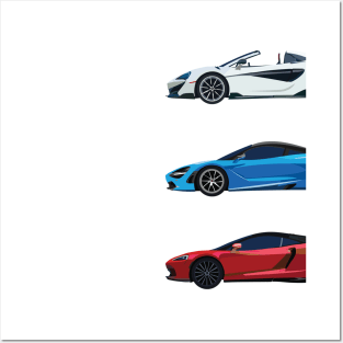 Minimalist Mclarens 01 Posters and Art